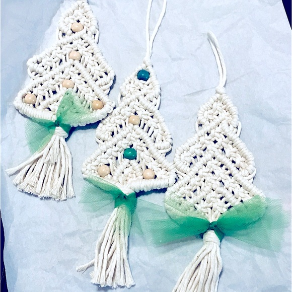 NEW: Soul Embellishment’s Special Edition Holiday 4pc Gift Set Handwoven Macrame - Picture 5 of 15